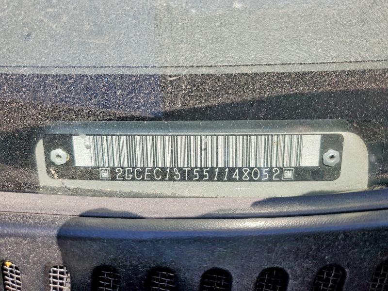 61058316 :رقم المزاد ، 2GCEC13T551148052 vin ، 2005 Chevrolet Silverado مزاد بيع