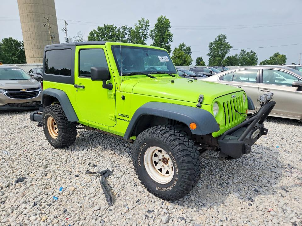 Продажа на аукционе авто 2013 Jeep Wrangler, vin: 1C4AJWAGXDL503037, номер лота: 60957376