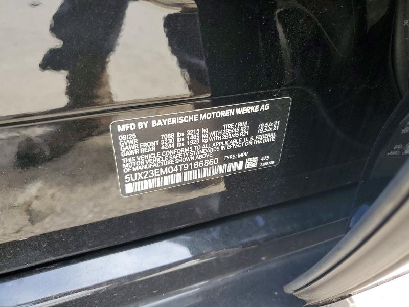 Продажа на аукционе авто 2026 Bmw X7, vin: 5UX23EM04T9186860, номер лота: 61624116