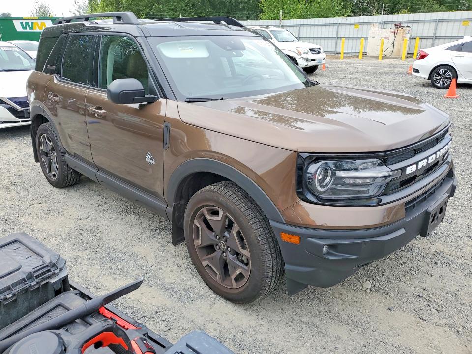 Продажа на аукционе авто 2022 Ford Bronco Sport, vin: 3FMCR9C65NRD13376, номер лота: 61621556
