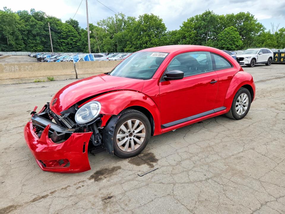 63470856 :رقم المزاد ، 3VWF17AT9EM656496 vin ، 2014 Volkswagen Beetle مزاد بيع