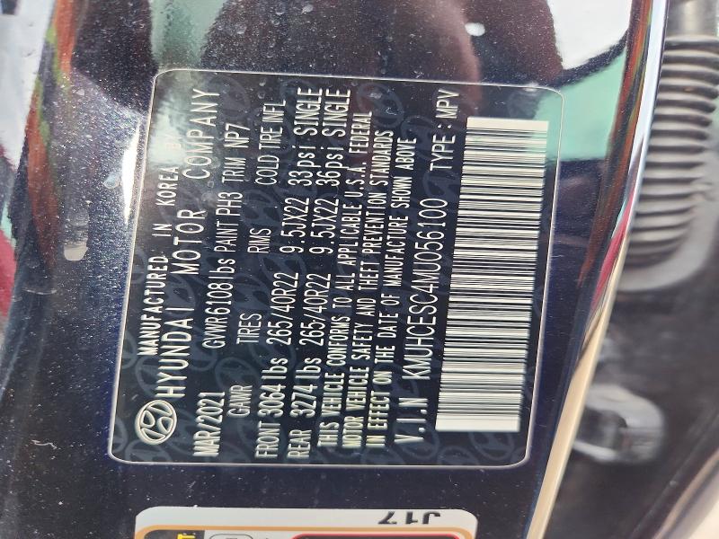 60182346 :رقم المزاد ، KMUHCESC4MU056100 vin ، 2021 Genesis Gv80 مزاد بيع