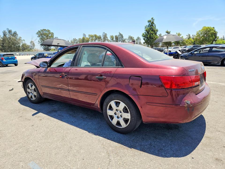 2009 Hyundai Sonata მანქანა იყიდება აუქციონზე, vin: 5NPET46C69H408542, აუქციონის ნომერი: 61972646