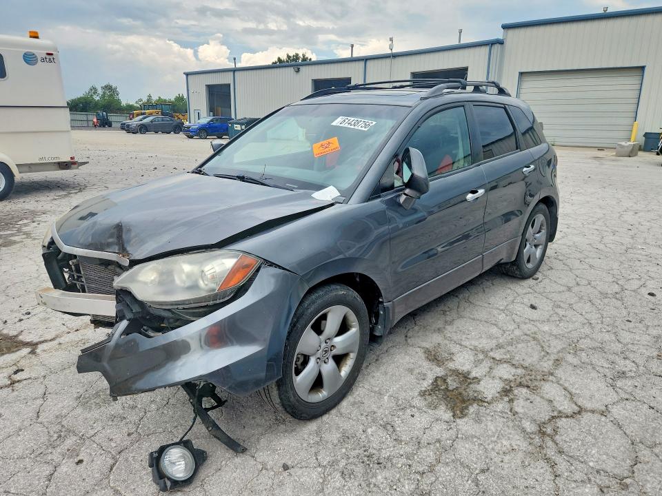 61438756 :رقم المزاد ، 5J8TB18268A011935 vin ، 2008 Acura Rdx مزاد بيع