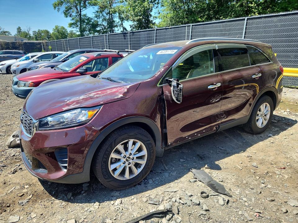 62357716 :رقم المزاد ، 5XYPG4A38LG654544 vin ، 2020 Kia Sorento مزاد بيع
