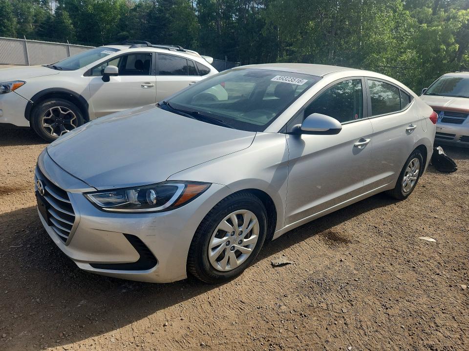 2017 Hyundai Elantra მანქანა იყიდება აუქციონზე, vin: 5NPD74LF4HH158828, აუქციონის ნომერი: 59323516