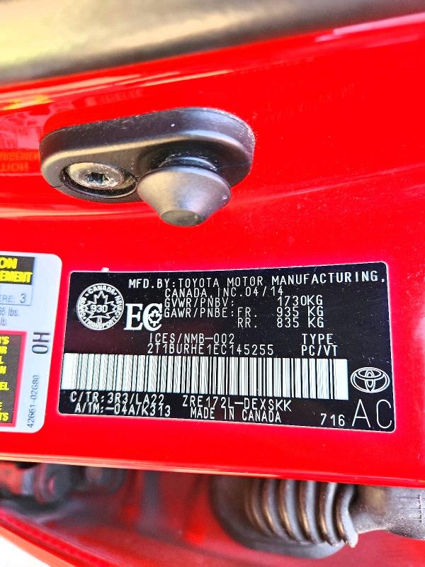 2014 Toyota Corolla მანქანა იყიდება აუქციონზე, vin: 2T1BURHE1EC145255, აუქციონის ნომერი: 62523126