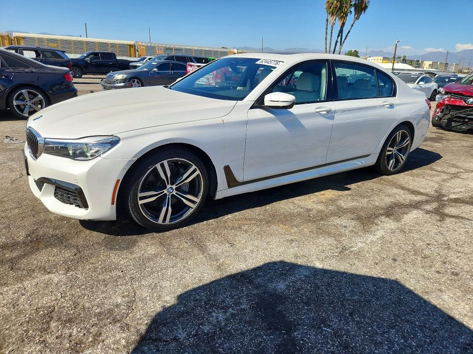 Aukcja sprzedaży 2019 Bmw 740, vin: WBA7E2C54KB454825, numer aukcji: 62445776