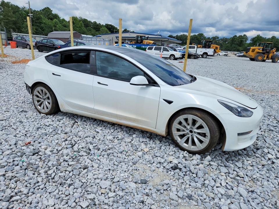 2021 Tesla Model 3 მანქანა იყიდება აუქციონზე, vin: 5YJ3E1EAXMF017787, აუქციონის ნომერი: 60496766