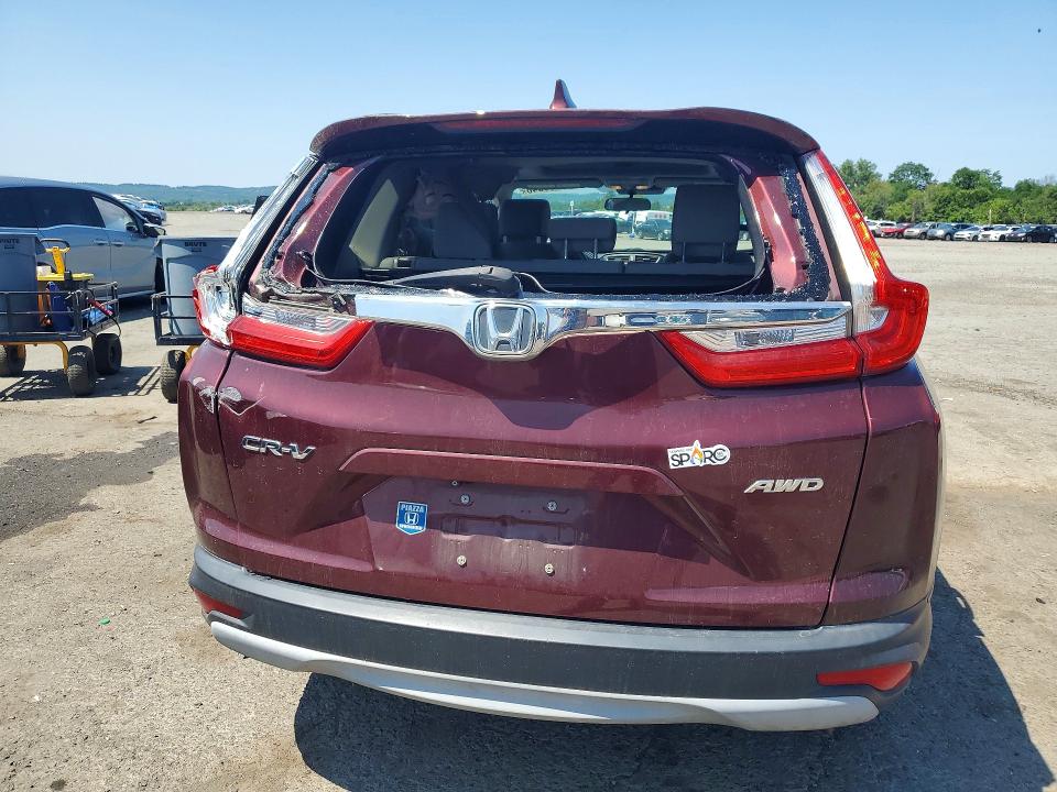 2017 Honda Cr-v მანქანა იყიდება აუქციონზე, vin: 2HKRW2H57HH606315, აუქციონის ნომერი: 61609846