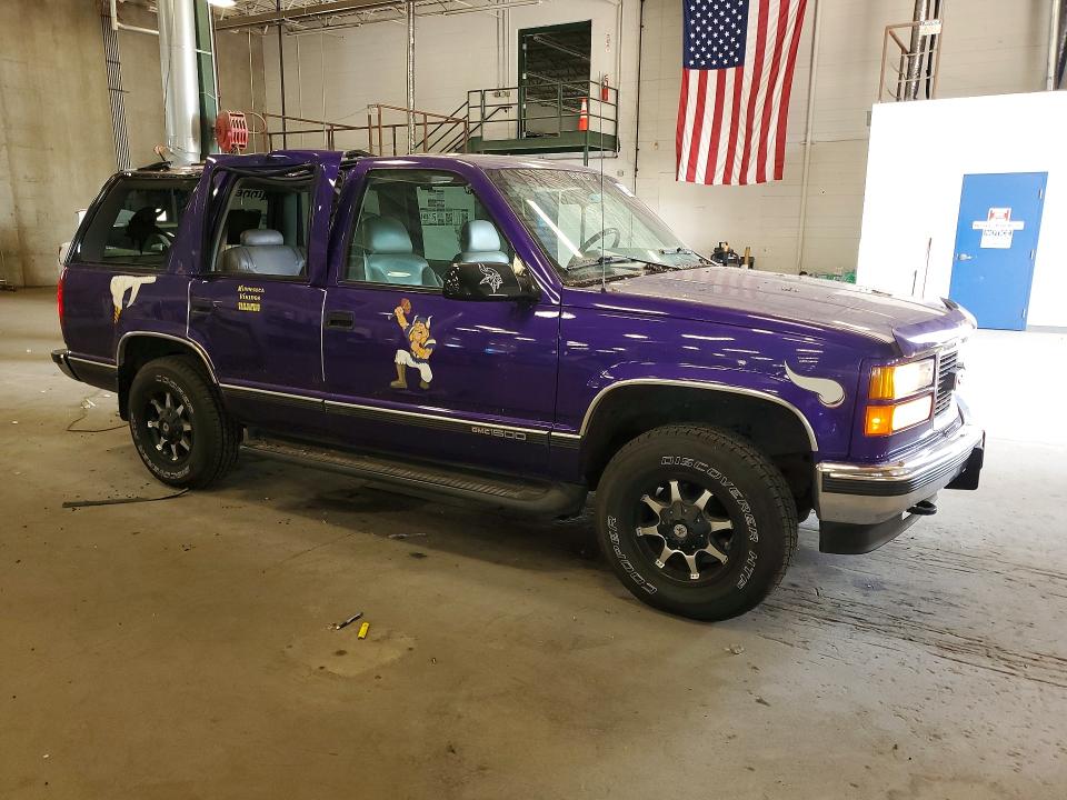 1996 Gmc Yukon მანქანა იყიდება აუქციონზე, vin: 1GKEK13R8TJ738812, აუქციონის ნომერი: 62747646