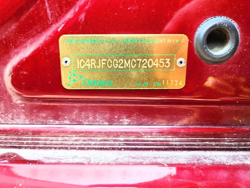 2021 Jeep Grand Cherokee მანქანა იყიდება აუქციონზე, vin: 1C4RJFCG2MC720453, აუქციონის ნომერი: 42059886