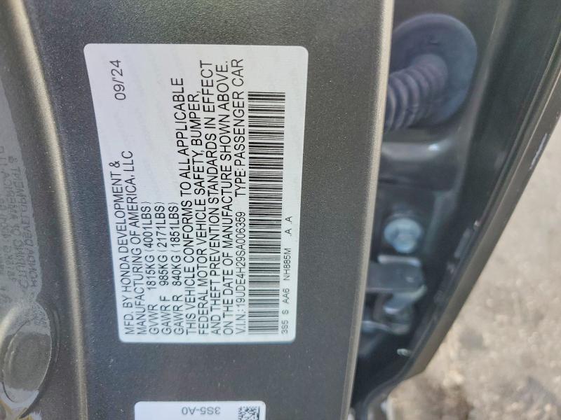 Продажа на аукционе авто 2025 Acura Integra, vin: 19UDE4H29SA006359, номер лота: 60030626