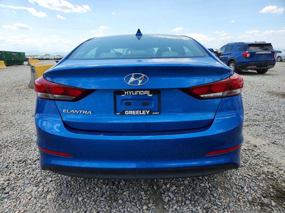 Продажа на аукционе авто 2018 Hyundai Elantra, vin: 5NPD84LF1JH291596, номер лота: 61588726