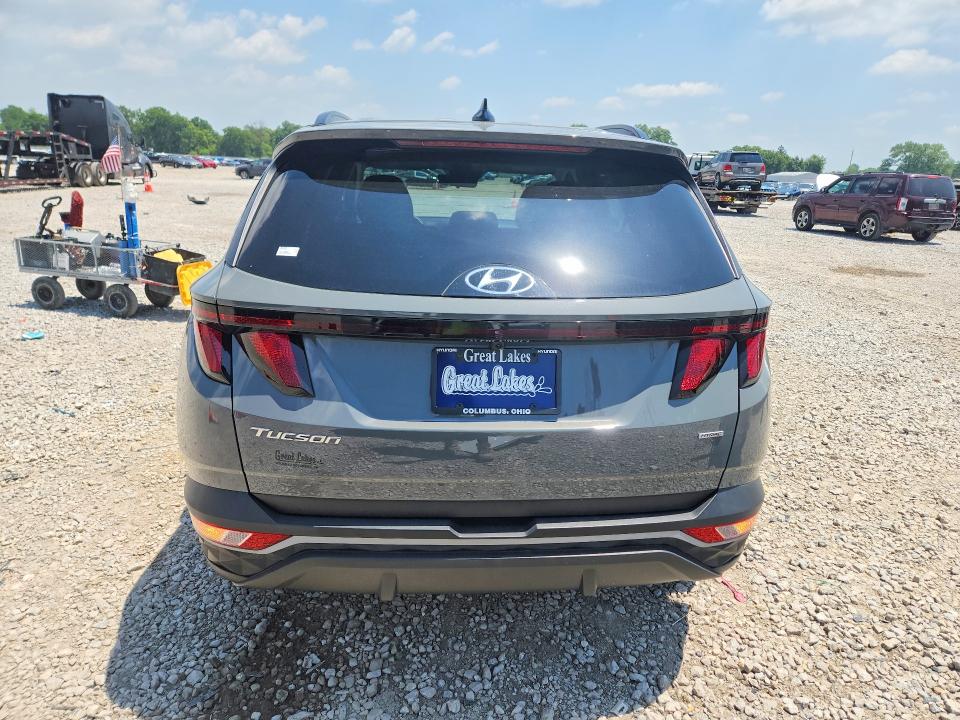 59603106 :رقم المزاد ، 5NMJBCDE6RH295432 vin ، 2024 Hyundai Tucson مزاد بيع
