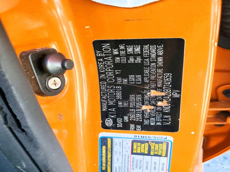 Aukcja sprzedaży 2011 Kia Soul, vin: KNDJT2A28B7241659, numer aukcji: 59616176