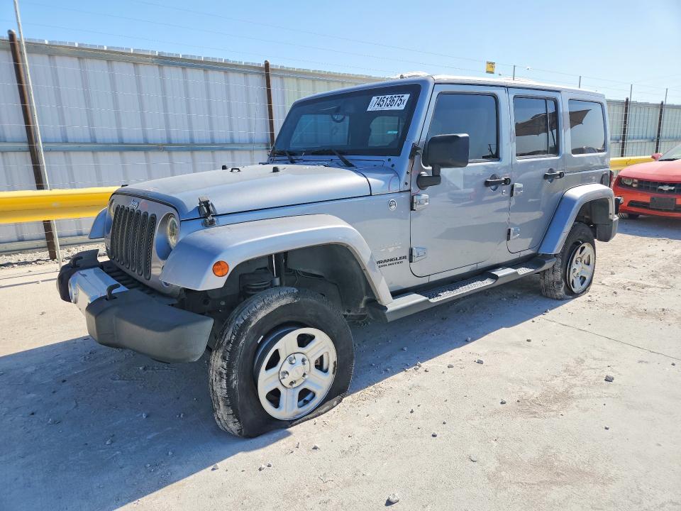 Продажа на аукционе авто 2014 Jeep Wrangler Unlimited, vin: 1C4BJWEGXEL114091, номер лота: 74513675