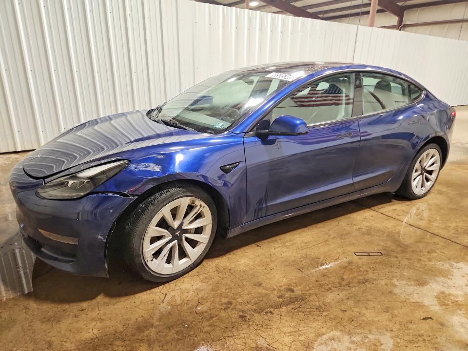 60585346 :رقم المزاد ، 5YJ3E1EA4NF368938 vin ، 2022 Tesla Model 3 مزاد بيع