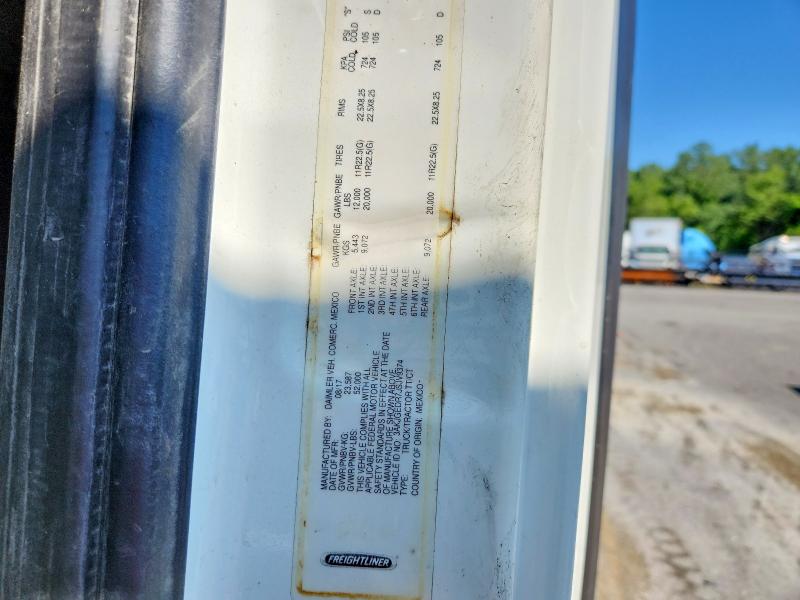 60500306 :رقم المزاد ، 3AKJGEDR7JSJV9374 vin ، 2018 Freightliner Cascadia 125 مزاد بيع