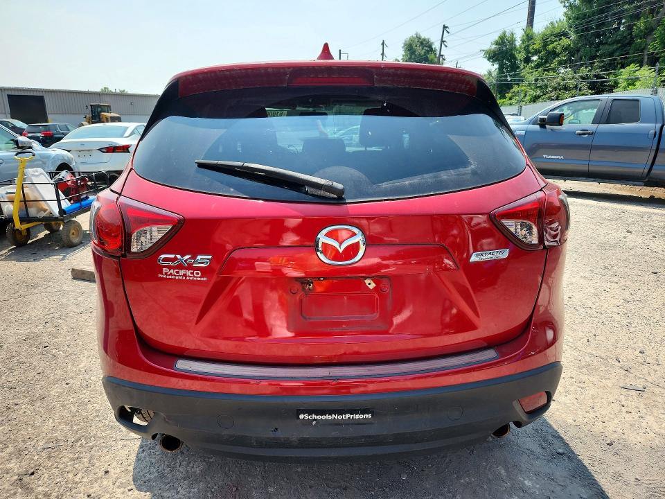 61000596 :رقم المزاد ، JM3KE2CY0E0367020 vin ، 2014 Mazda Cx-5 مزاد بيع