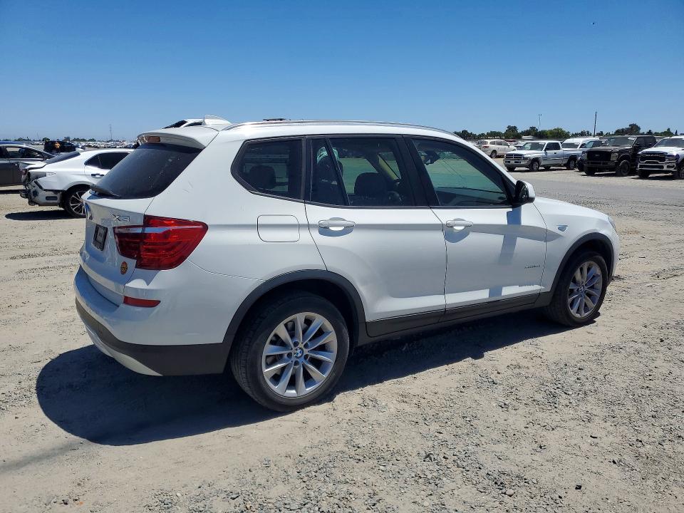 2015 Bmw X3 მანქანა იყიდება აუქციონზე, vin: 5UXWY3C59F0E95689, აუქციონის ნომერი: 61372616