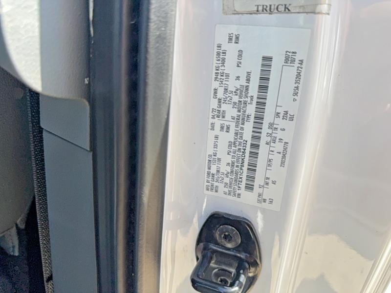 Продажа на аукционе авто 2022 Ford F150, vin: 1FTEX1CP8NKD84332, номер лота: 61053866