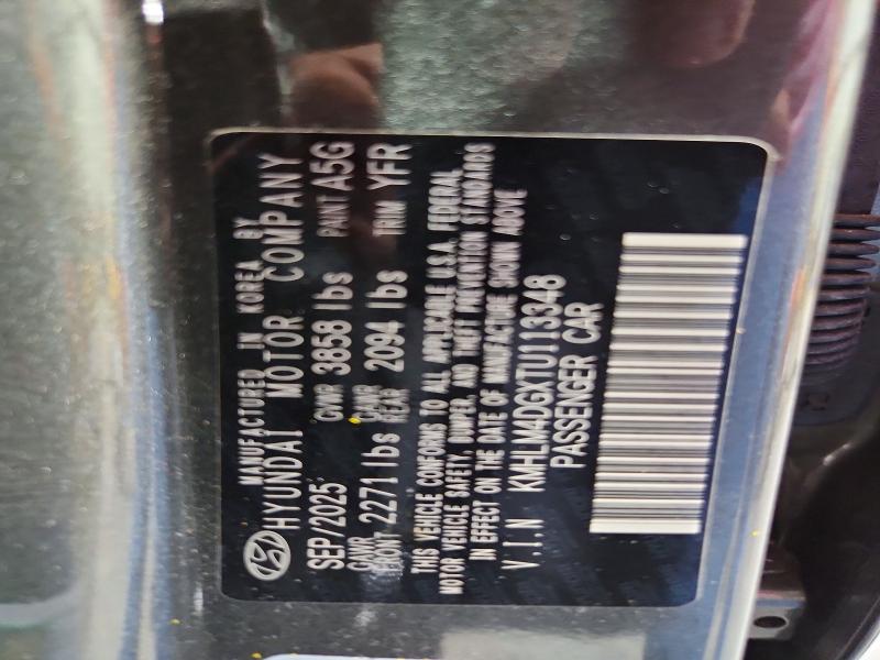 60832516 :رقم المزاد ، KMHLM4DGXTU113348 vin ، 2026 Hyundai Elantra مزاد بيع