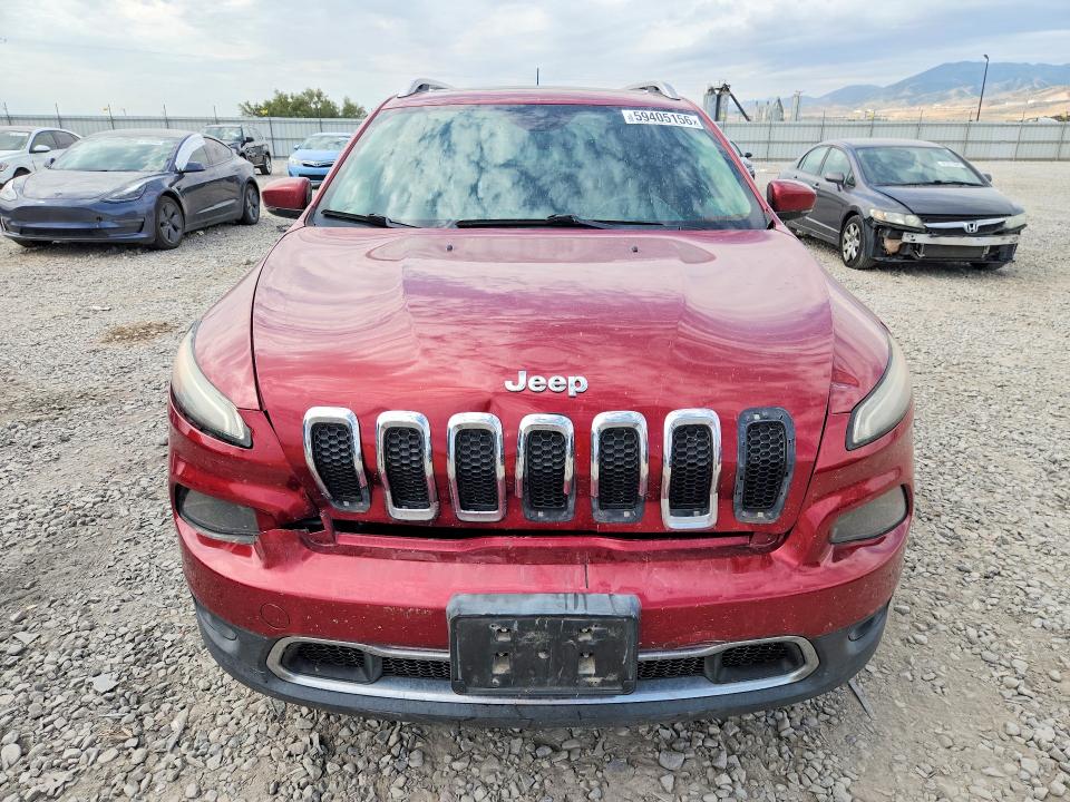 59405156 :رقم المزاد ، 1C4PJMDS4EW129930 vin ، 2014 Jeep Cherokee مزاد بيع