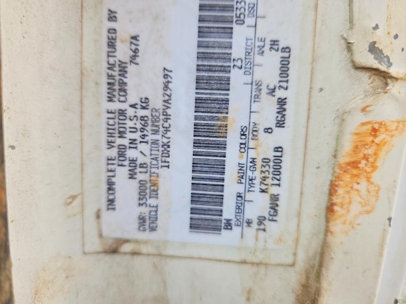 60092676 :رقم المزاد ، 1FDXK74C4PVA29497 vin ، 1993 Ford F700 مزاد بيع