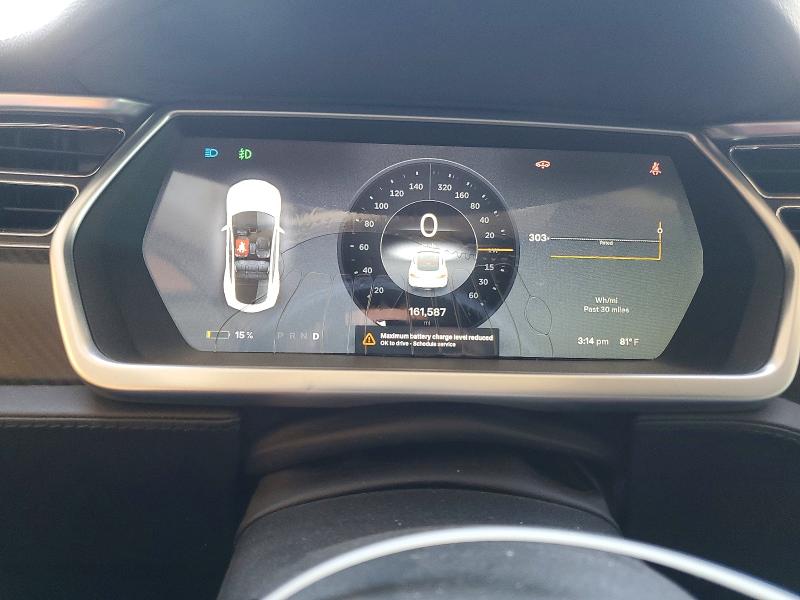 2012 Tesla Model S მანქანა იყიდება აუქციონზე, vin: 5YJSA1CP2CFP02783, აუქციონის ნომერი: 63544166