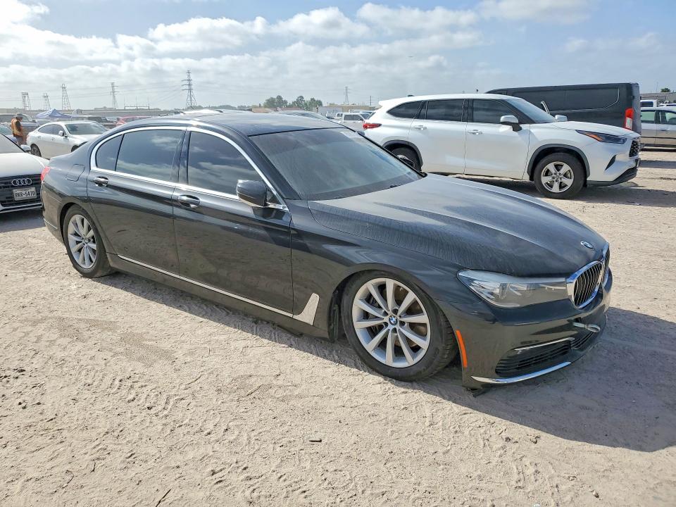 2018 Bmw 740 მანქანა იყიდება აუქციონზე, vin: WBA7E2C5XJG742446, აუქციონის ნომერი: 60857596