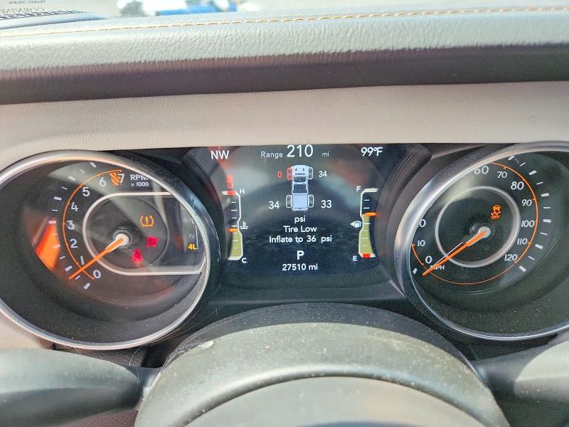 Продажа на аукционе авто 2022 Jeep Gladiator, vin: 1C6HJTFG7NL114371, номер лота: 61591446