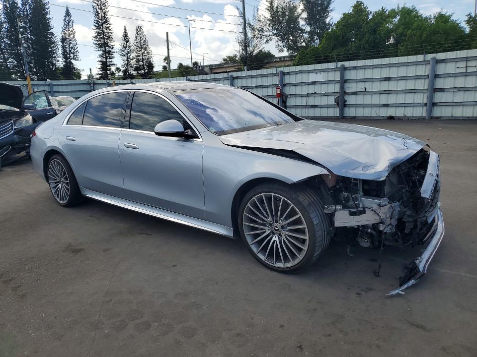 61913396 :رقم المزاد ، W1K6G6DB8NA147016 vin ، 2022 Mercedes-benz S مزاد بيع