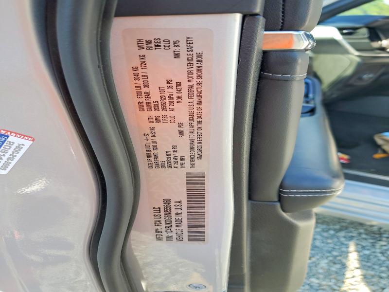 60617906 :رقم المزاد ، 1C4RJKDG6N8556460 vin ، 2022 Jeep Grand Cherokee مزاد بيع