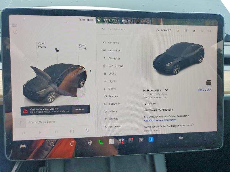 Aukcja sprzedaży 2023 Tesla Model Y, vin: 7SAYGAEE4PF806589, numer aukcji: 59632616
