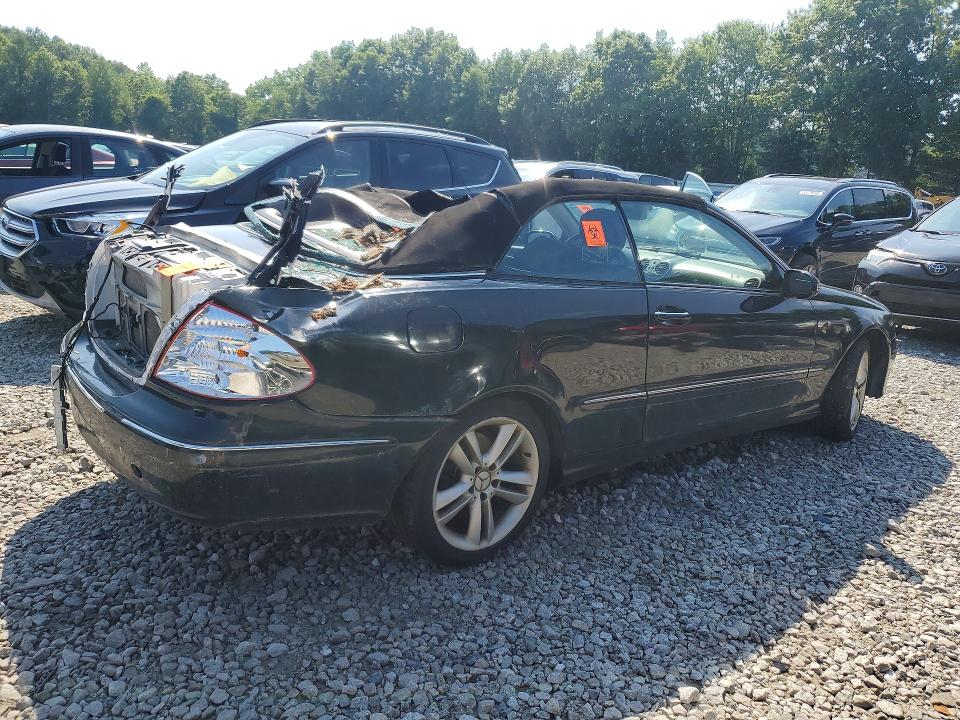 2007 Mercedes-benz Clk მანქანა იყიდება აუქციონზე, vin: WDBTK56F27T080604, აუქციონის ნომერი: 57636636