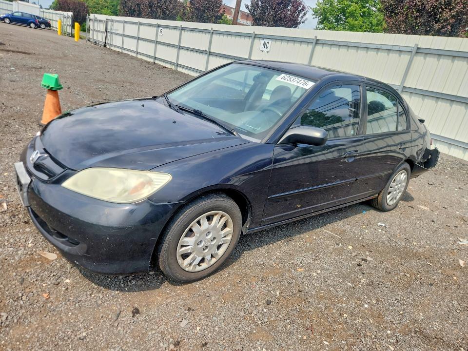 2004 Honda Civic მანქანა იყიდება აუქციონზე, vin: 2HGES16564H559127, აუქციონის ნომერი: 62537476