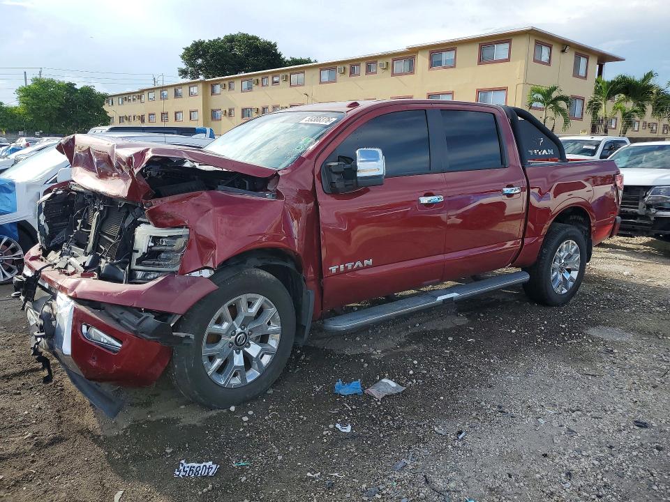 Продажа на аукционе авто 2021 Nissan Titan, vin: 1N6AA1ED6MN501256, номер лота: 59308376