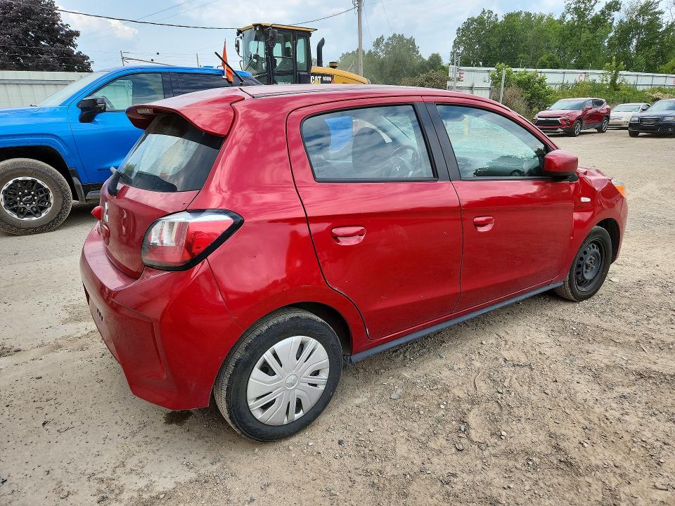 Auction sale of the 2021 Mitsubishi Mirage, vin: ML32AUHJ7MH005104, lot number: 62160996
