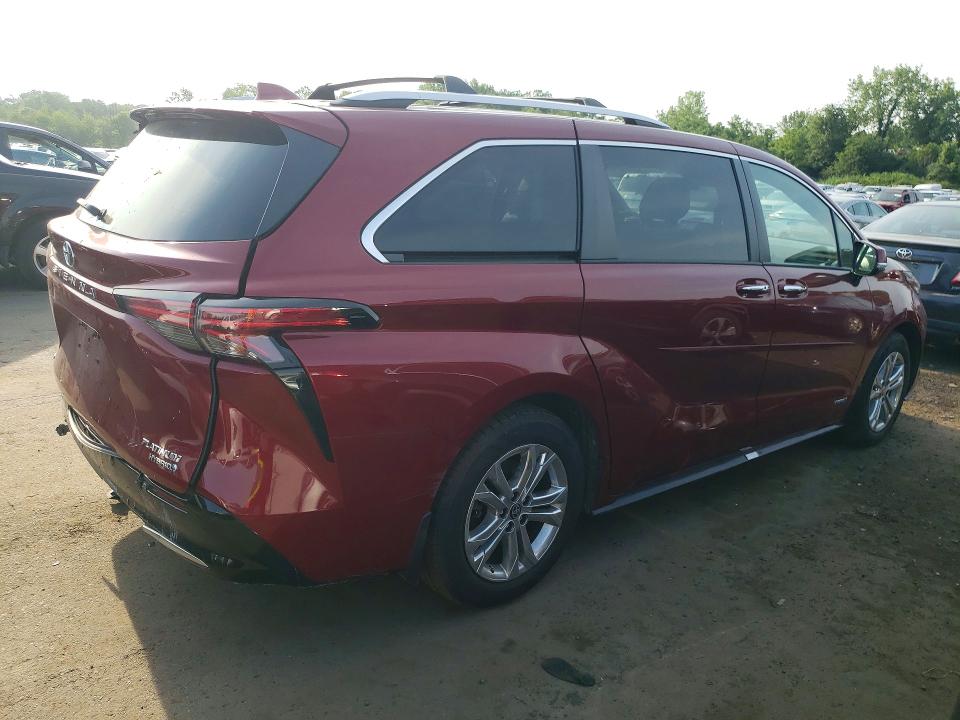 Aukcja sprzedaży 2021 Toyota Sienna, vin: 5TDESKFC0MS011872, numer aukcji: 59733216
