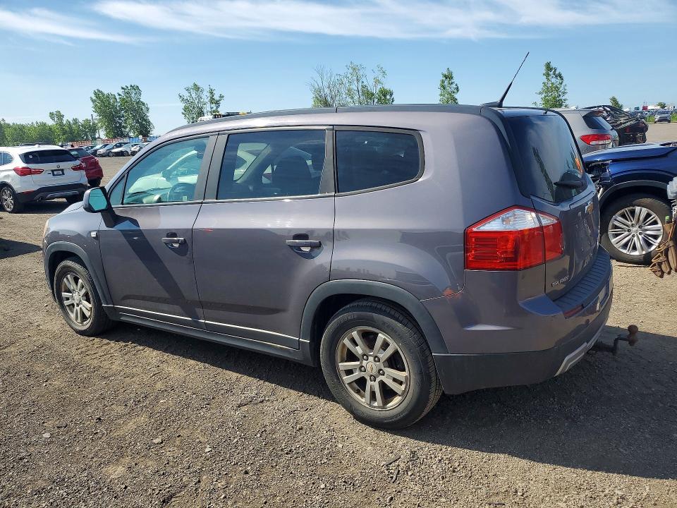61431986 :رقم المزاد ، KL77P2EM9CK565791 vin ، 2012 Chevrolet Orlando مزاد بيع