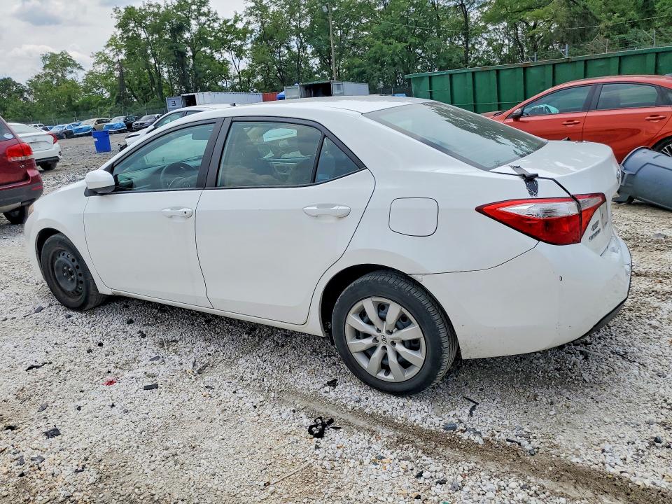 Продаж на аукціоні авто 2016 Toyota Corolla, vin: 5YFBURHE8GP397541, номер лоту: 62144766