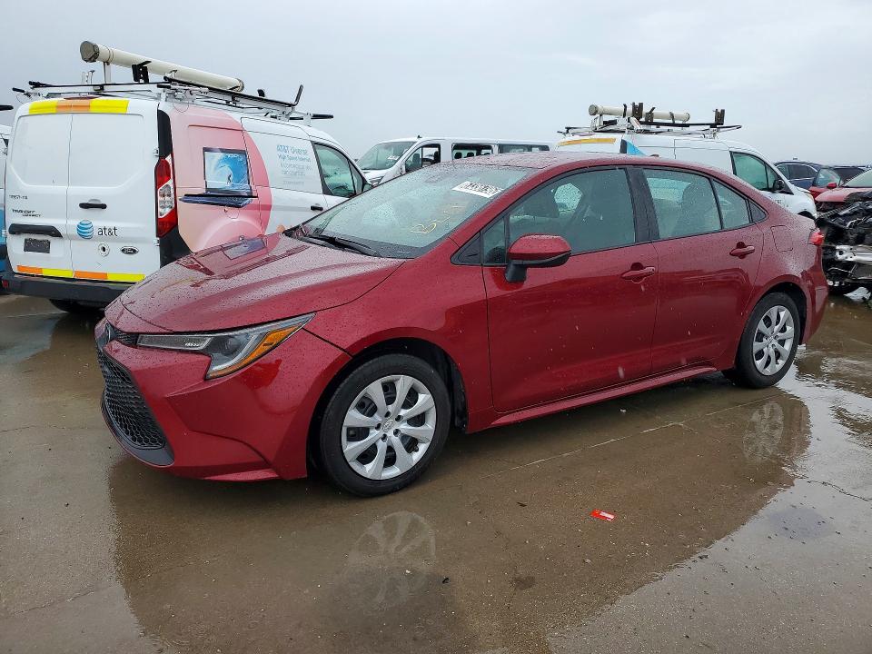 61356796 :رقم المزاد ، 5YFEPMAEXNP359324 vin ، 2022 Toyota Corolla مزاد بيع