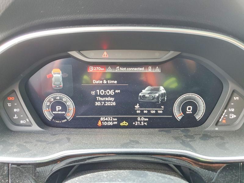 Aukcja sprzedaży 2020 Audi Q3, vin: WA1EECF36L1018277, numer aukcji: 62661376