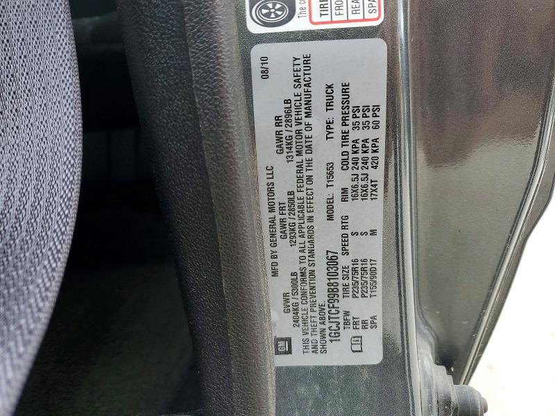 Продаж на аукціоні авто 2011 Chevrolet Colorado, vin: 1GCJTCF99B8103067, номер лоту: 60078976