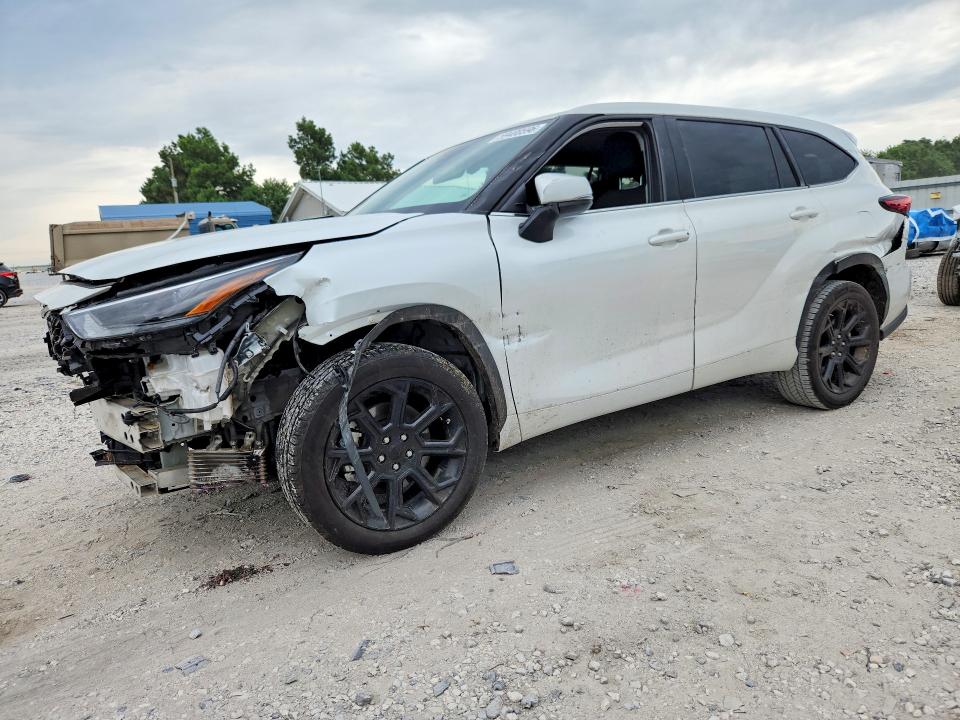 2022 Toyota Highlander მანქანა იყიდება აუქციონზე, vin: 5TDCZRAH2NS552129, აუქციონის ნომერი: 59400596