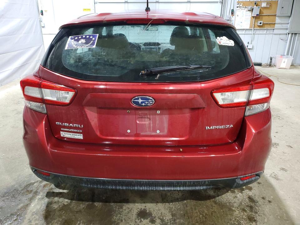 Aukcja sprzedaży 2018 Subaru Impreza, vin: 4S3GTAA64J3709710, numer aukcji: 62913116