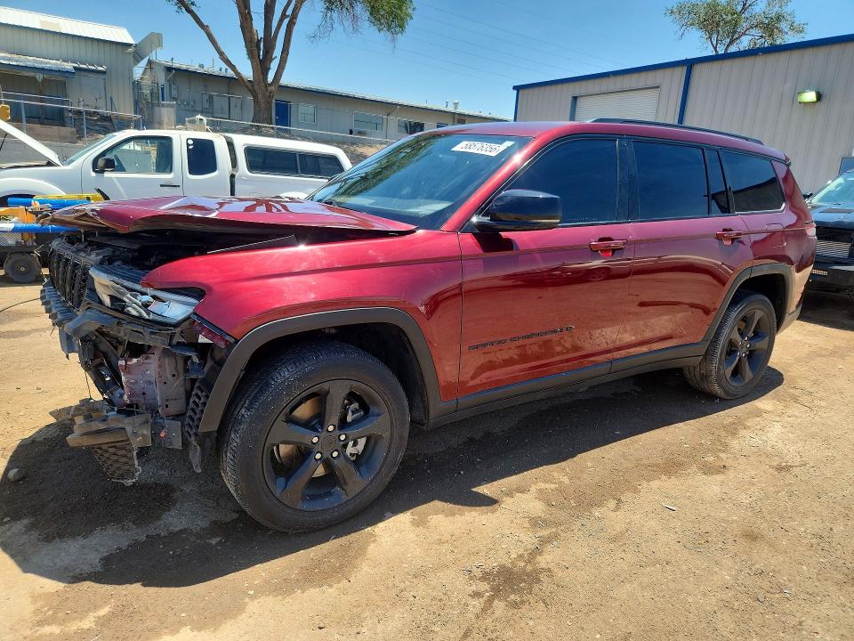 58576356 :رقم المزاد ، 1C4RJJAGXM8211378 vin ، 2021 Jeep Grand Cherokee مزاد بيع