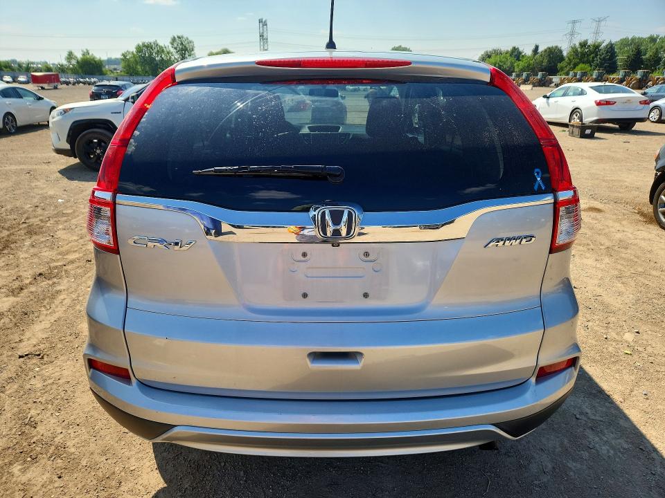 61148106 :رقم المزاد ، 5J6RM4H51FL001517 vin ، 2015 Honda Cr-v مزاد بيع