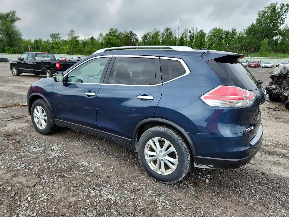2015 Nissan Rogue მანქანა იყიდება აუქციონზე, vin: KNMAT2MV8FP544551, აუქციონის ნომერი: 62585676